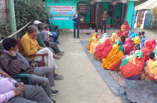 Field visits to survivor families