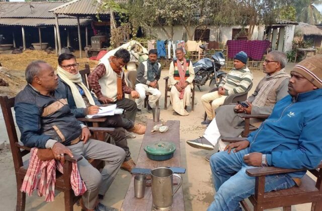 Field visits to survivor families